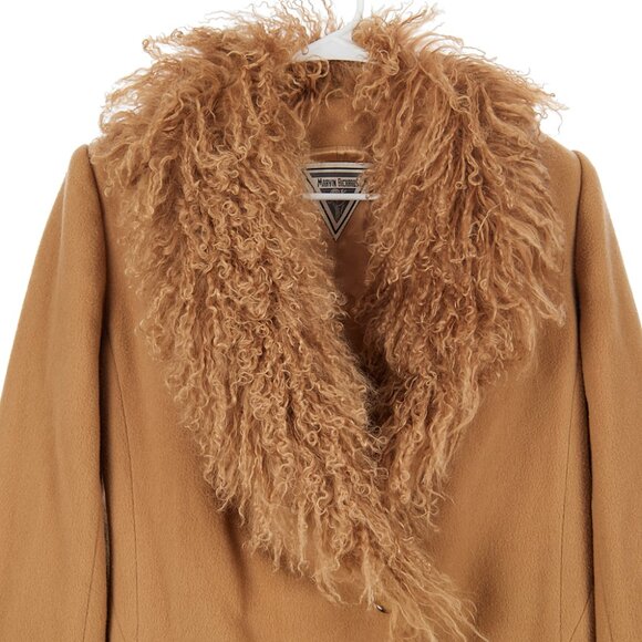 Vintage Marvin Richards Lambswool Penny Lane Coat Women's Size 8 - Picture 3 of 8